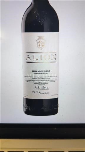 Castile and León Ribera del Duero Alion 2018