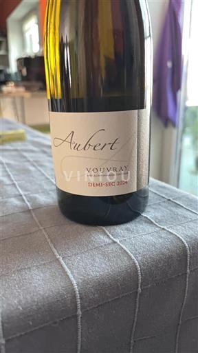 Vallée de la Loire Vouvray Aubert 2024