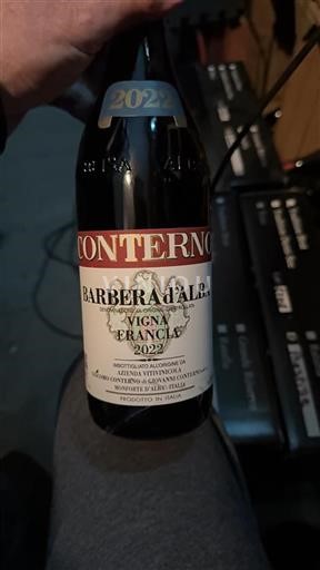 Piémont Barbera d'Alba Giacomo Conterno Vigna Francia 2022