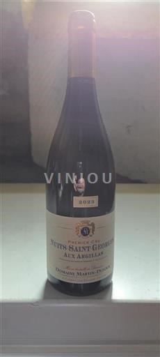 Bourgogne Nuits-Saint-Georges Premier Cru Domaine Martin-Dufour Aux Argillas 2023