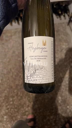 Alsazia Non specificato Domaine Heyberger Lieu Dit Bildstoeckle 2018