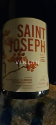 Rhônen laakso Saint-Joseph François Dumas 2022