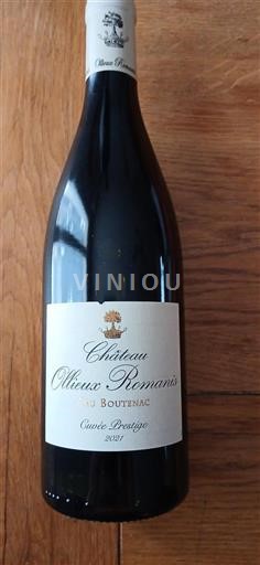 Linguadoca Corbières-Boutenac Ollieux Romanis Prestige 2021