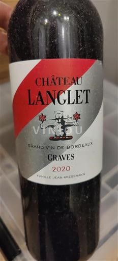 Bordeaux Graves Château Langlet 2020