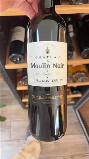 Bordeaux Lussac-saint-émilion Château Moulin Noir Les Chaumes Hautes 2006