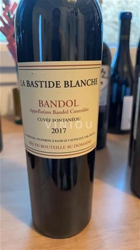 Provence Bandol Domaine La Bastide Blanche Fontanéou 2017