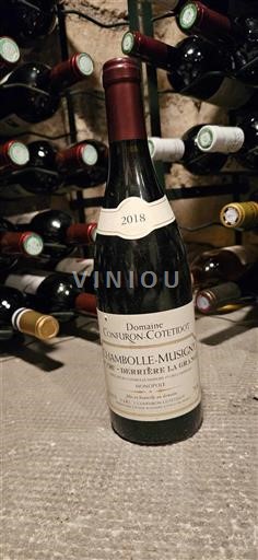 Bourgogne Chambolle-Musigny Premier Cru Domaine Confuroncotetidot Derrière La Grange 2018