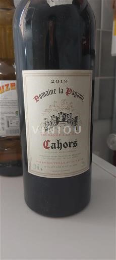 Lounais-Ranska Cahors Domaine La Paganie 2019