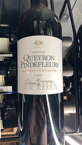 Burdeos Saint-Émilion Gran Cru Grand Cru Château Queyron Pindefleurs 2014