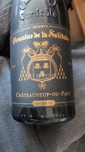 Rhônedalen Châteauneuf-du-Pape Domaine La Solitude Réserve 2017