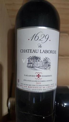 Bordeaux Lalande-de-Pomerol Château Laborde 1629 2019
