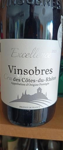 Vallée du Rhône Vinsobres Excellence 2023