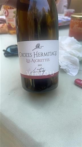 Rhônen laakso Crozes-Hermitage Luc Tardy Les Aigrettes 2023