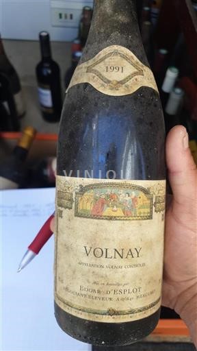 Bourgogne Volnay Edgar Esplot 1991