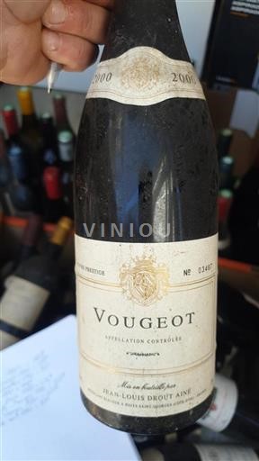 Borgogna Vougeot Cuvée Prestige 2000