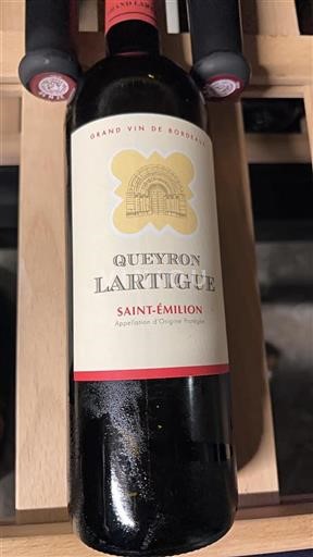 Bordeaux Saint-Émilion Château Queyron Lartigue 2016