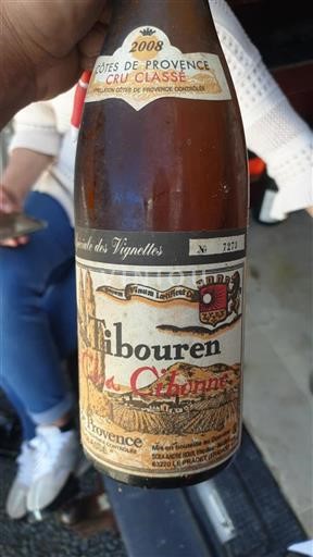 Provenza Côtes-de-Provence Cru Classé Clos Cibonne Tibouren 2008