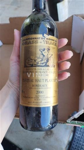Bordeaux Château Haut Plantier 2000