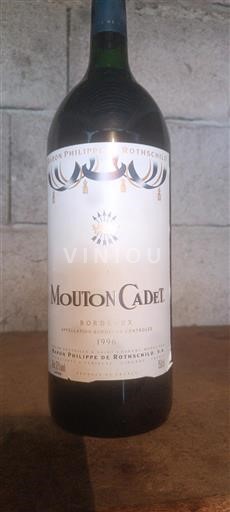 Bordeaux Baron Philippe De Rothschild Mouton Cadet 1996