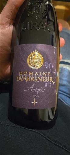 Vin Rouge sec Antarès Domaine Duseigneur 2021 France Vallée du Rhône Lirac