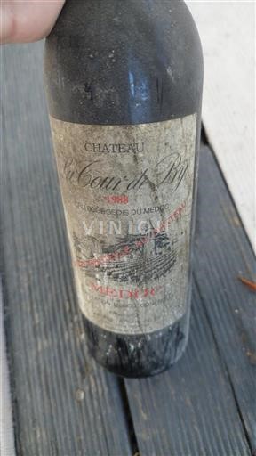 Bordeaux Médoc Cru Bourgeois Château La Tour De By La Tour de By 1988