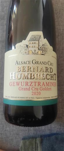 Elsass Gewürztraminer Grand Cru Bernard Humbrecht Grand Cru Goldert 2020