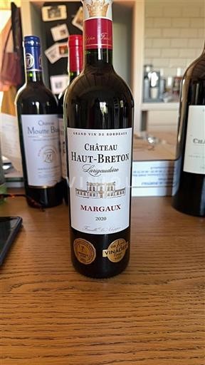 Bordeaux Margaux Château Hautbreton Larigaudière 2020