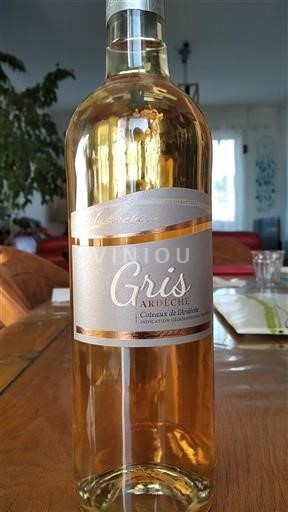 Vin Rouge sec Gris Lablanche Non millésimé France Alpes et pays Rhodaniens Coteaux de l'Ardèche