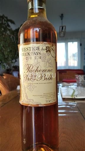 Sud-Ovest Pacherenc-du-vic-bilh Vignoble De Gascogne Prestige du Vieux Pays 2004
