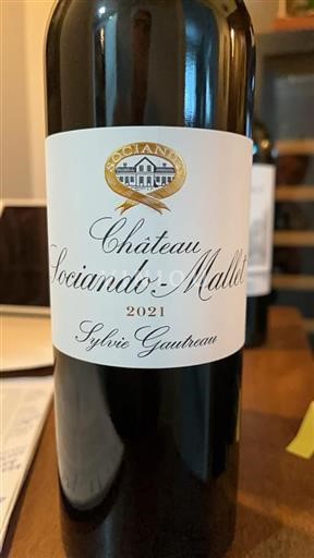 Bordéus Haut-Médoc Sociandomallet Sylvie Gautreau 2021