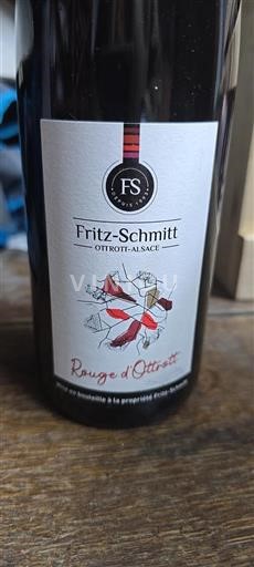 Alzacija Ni doloceno Fritzschmitt Rouge d'Ottrott 2023