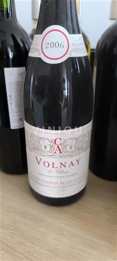 Bourgogne Volnay Domaine Charles Allexant Et Fils Le Village 2006