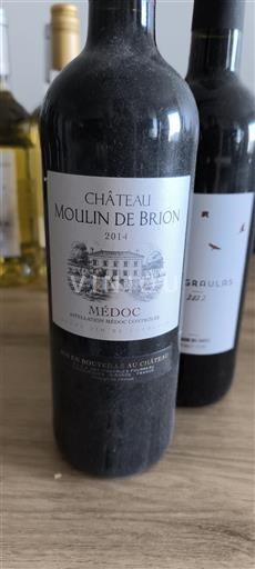 Bordeaux Médoc Château Moulin De Brion 2014