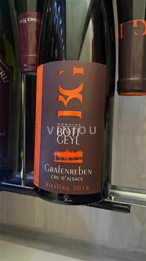 Alsace Unspecified Domaine Bott Geyl Grafenreben 2018