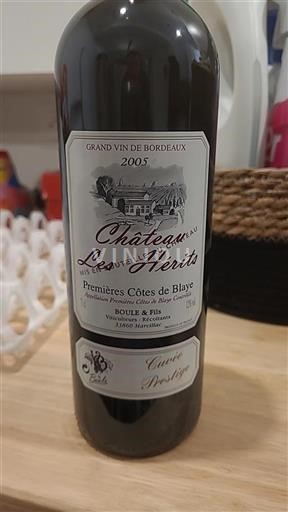 Bordeaux Château Les Héritiers Prestige 2005