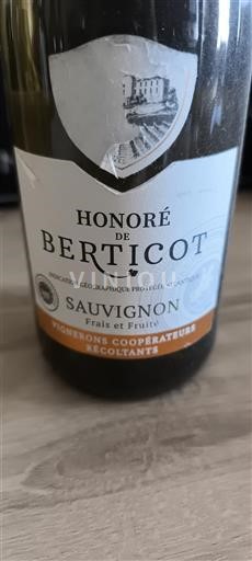 Aquitanien und Charente Atlantique Honoré De Berticot Sauvignon Ohne Jahrgang