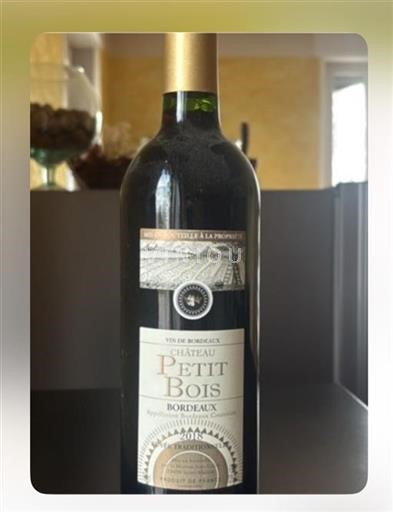 Bordéus Château Petit Bois 2018