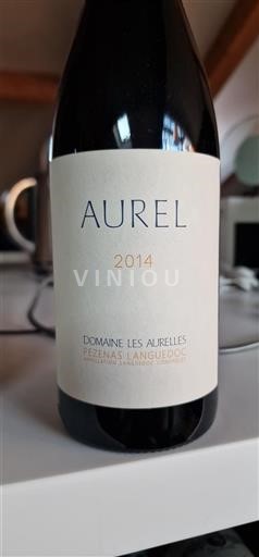 Vin Rouge sec Aurel Domaine Les Aurelles 2014 France Languedoc