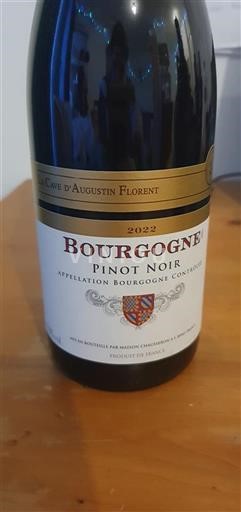 Borgoña La Cave Augustin Florent Pinot Noir 2022