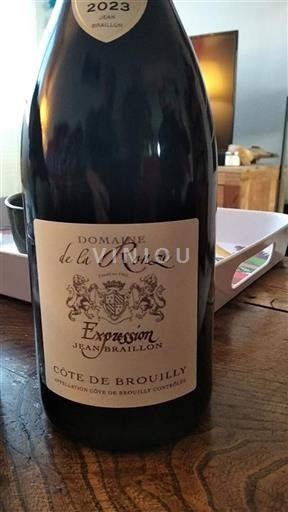 Beaujolais Côte-de-brouilly Domaine La Ronze Expression 2023