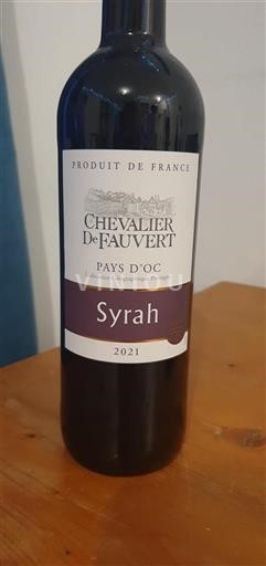Languedoc-Roussillon Pays d'Oc Chevalier De Fauvert Syrah 2021