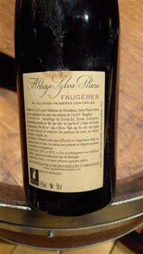 Languedoc Faugères Abbaye Sylva Plana 2019