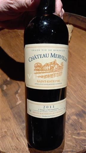 Bordeaux Saint-Estèphe Château Merville 2011