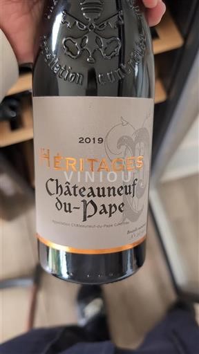 Údolí Rhôny Châteauneuf-du-Pape Héritage 2019