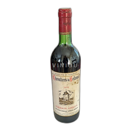 Bordeaux Bordeaux superiore Chevaliers De Bellevue 1978