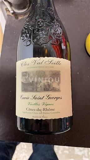 Rhône Valley Côtes du Rhône Clos Val Seille Saint Georges 2022