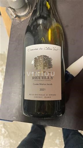 Údolí Loiry Reuilly Domaine Chêne Vert Marius Jacob 2021