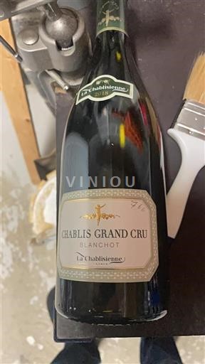 Burgundsko Chablis Grand Cru Grand Cru La Chablisienne Blanchot 2018