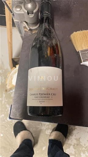 Burgundi Chablis Premier Cru Premier Cru Domaine Michaut Vau-Ligneau 2020
