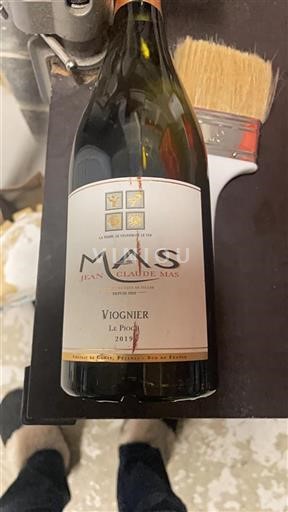 Vin Blanc sec Le Pioch Château Conas 2019 France Vallée de la Loire Vienne